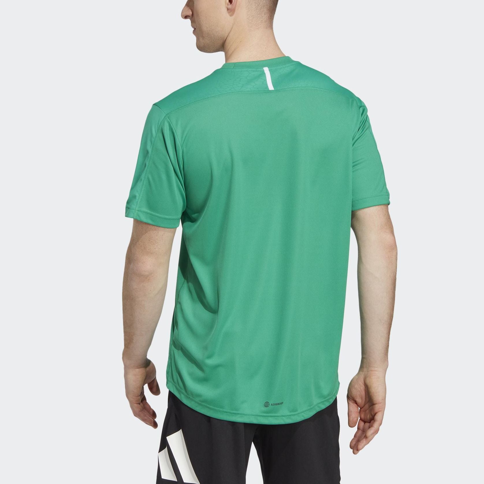 adidas Workout Base T-Shirt 'Green White' IB7899