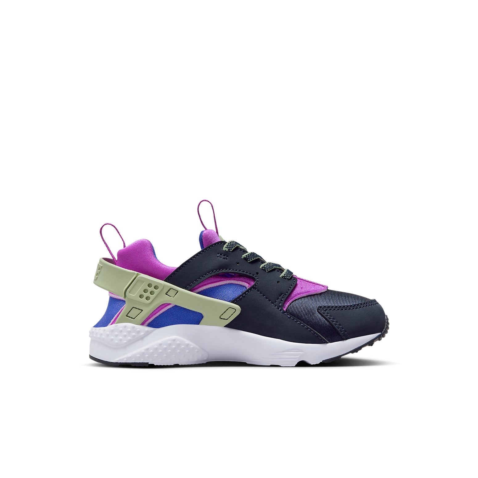 (PS) Nike Huarache Run 2.0 'Obsidian Fuchsia Honeydew' FV5605-400