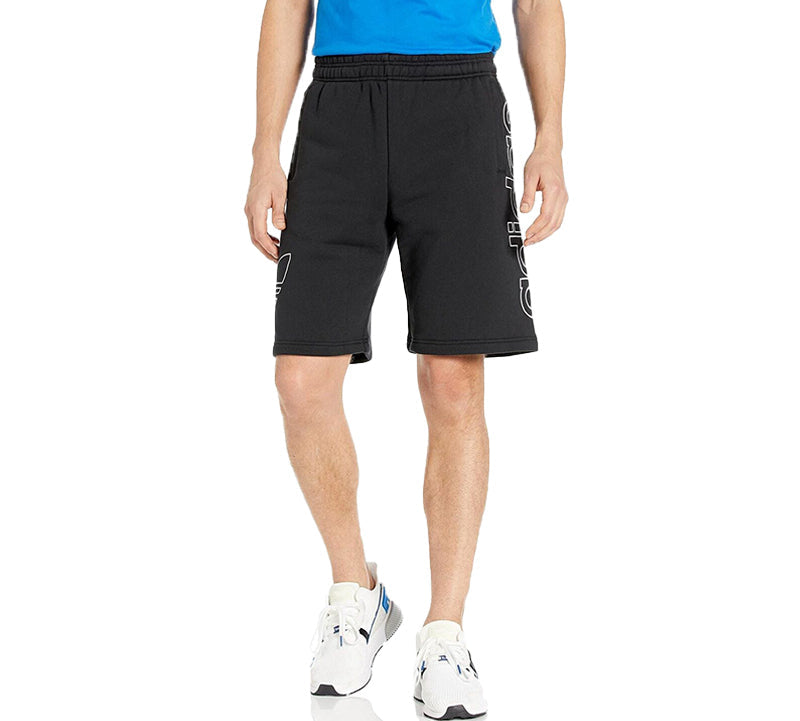 adidas originals Large Logo Printing Sports Shorts Black DV3274