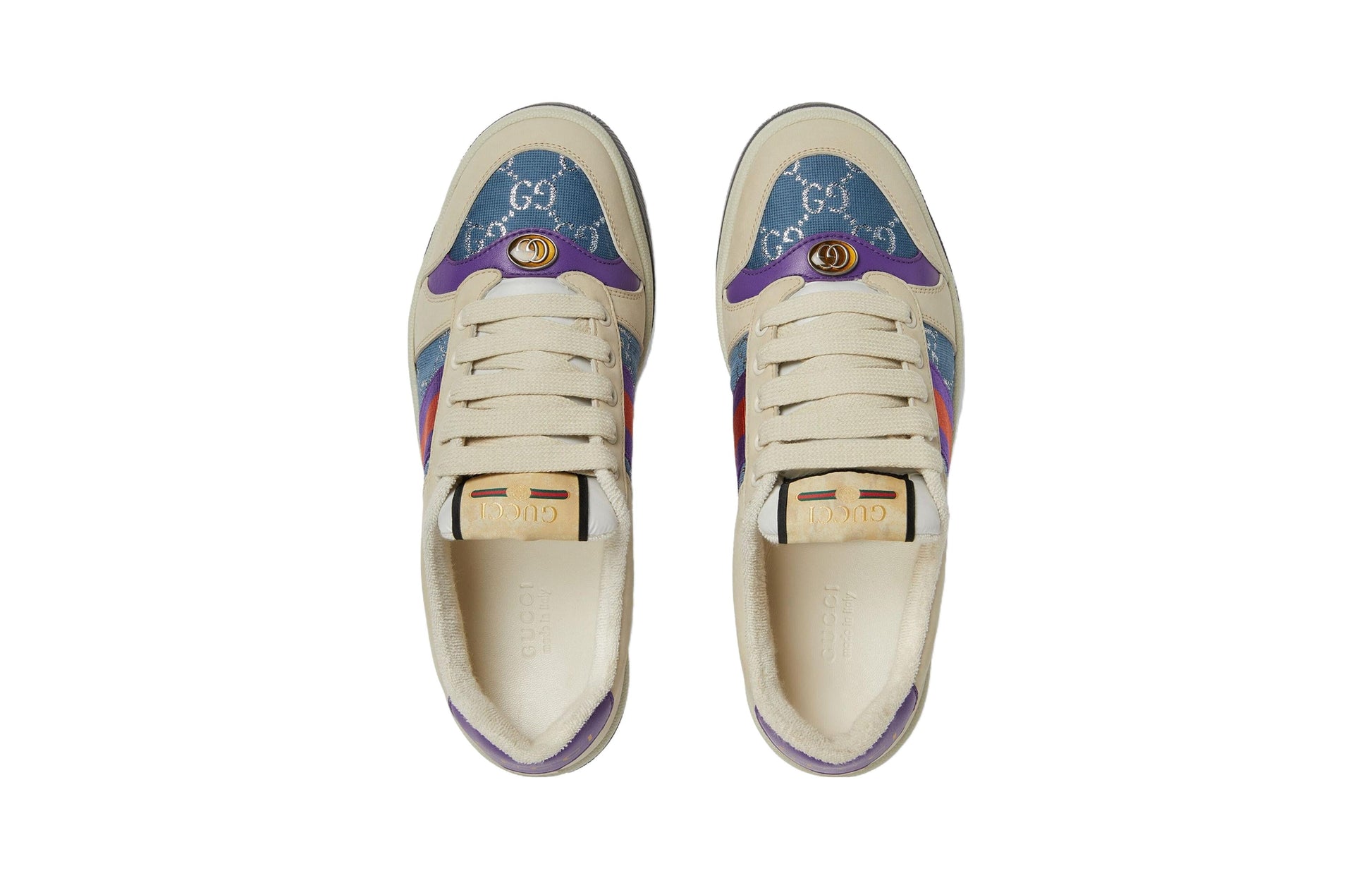 (PS) Gucci Screener GG Sneaker 'Beige Purple' 626620-2C850-4660