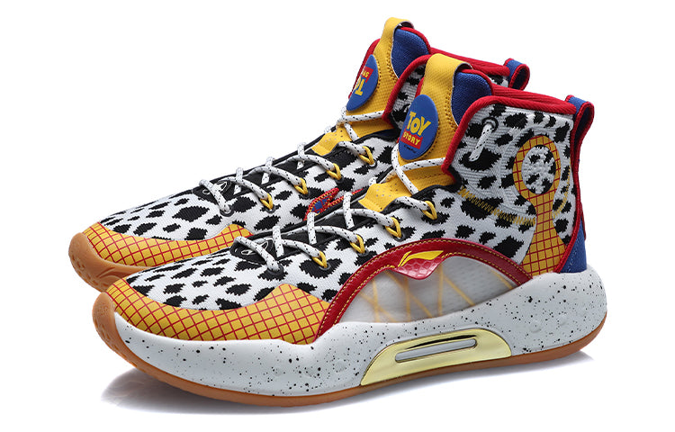 Li-Ning Disney x Li-Ning High-Top White/Yellow/Blue ABAQ135-9