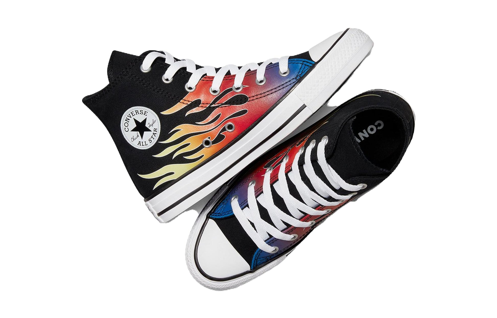 (GS) Converse Chuck Taylor All Star High 'Cars - Flames' A04715F