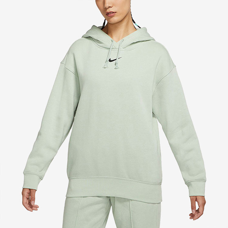 (WMNS) ASW Nike Sportswear ESSNTL CLCTN FLC OS HD SEAFOAM DJ7669-017