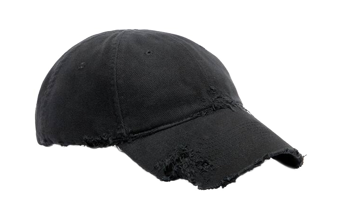 Balenciaga Dog Bite Cap 'Black Faded' 744301410B21071