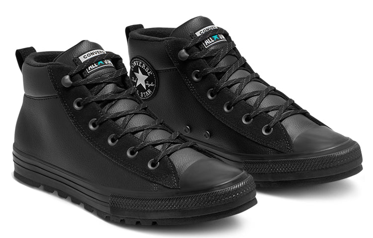 Converse Chuck Taylor All Star Street Mid 'Black' 166071C