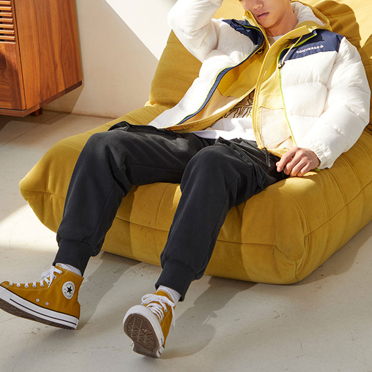Converse Short Down Jacket Asia Sizing 'White Midnight Navy' 10022767-A01