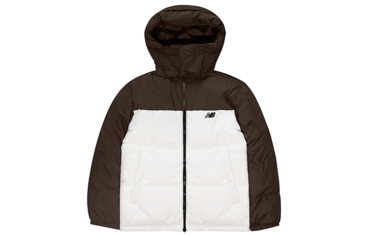 New Balance Lifestyle Puffer Down Jacket Asia Sizing 'White Black' NP94V043-ORG