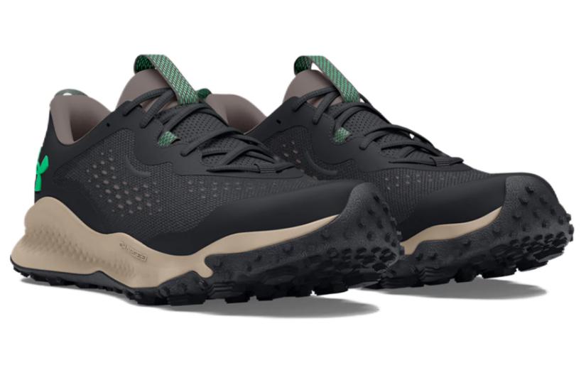 Under Armour Charged Maven Trek Low 'Black Vapor Green' 3026136-003