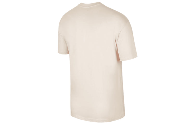 Nike Solid Color Loose Round Neck Short Sleeve Soft Orange DB9976-805