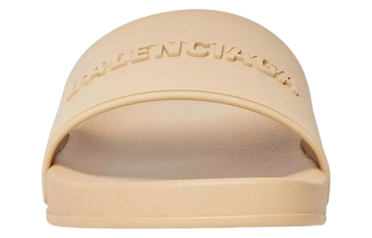 (WMNS) Balenciaga Pool Clogs 'Beige' 707094W1S9H2020