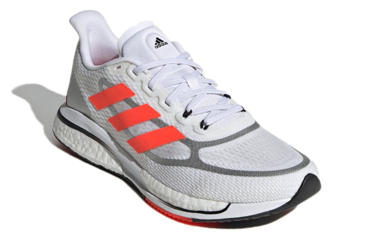 (WMNS) adidas Supernova+ 'White Solar Red' FY2860