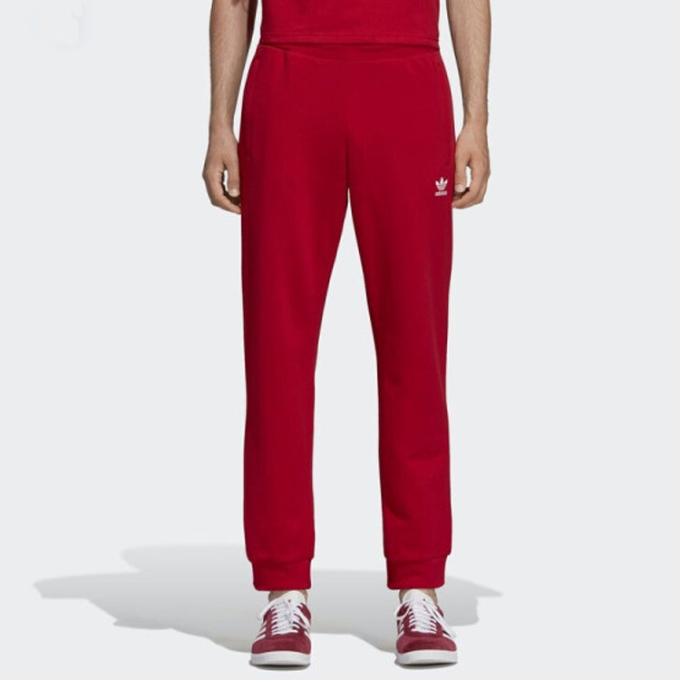 Men's adidas originals Red Sports Pants/Trousers/Joggers DX3618