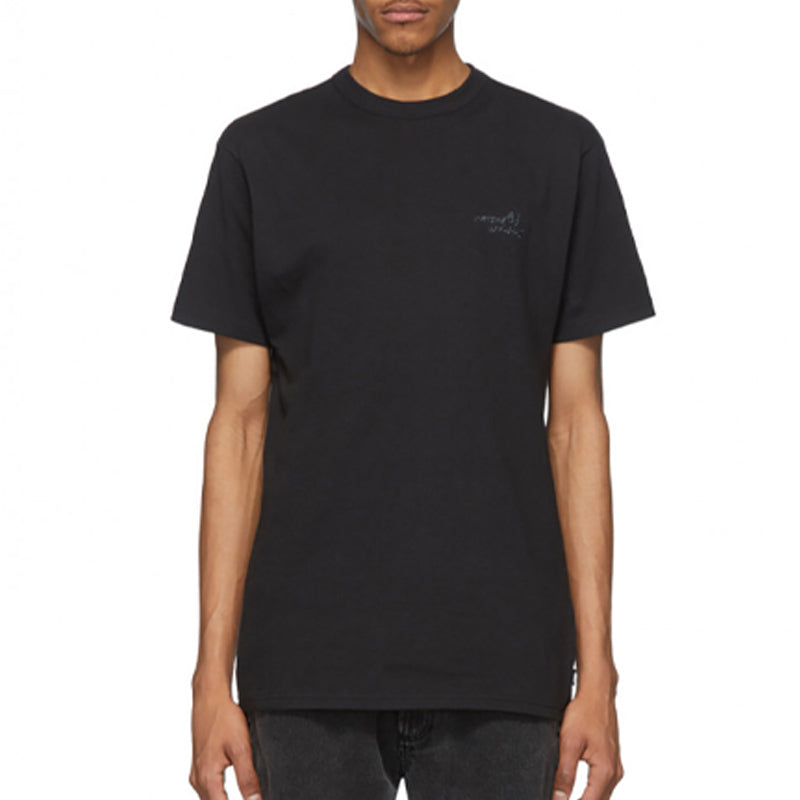 Vans Men's x Jim Goldberg Playing Chicken Short Sleeve Black VN0A4RT8BLK