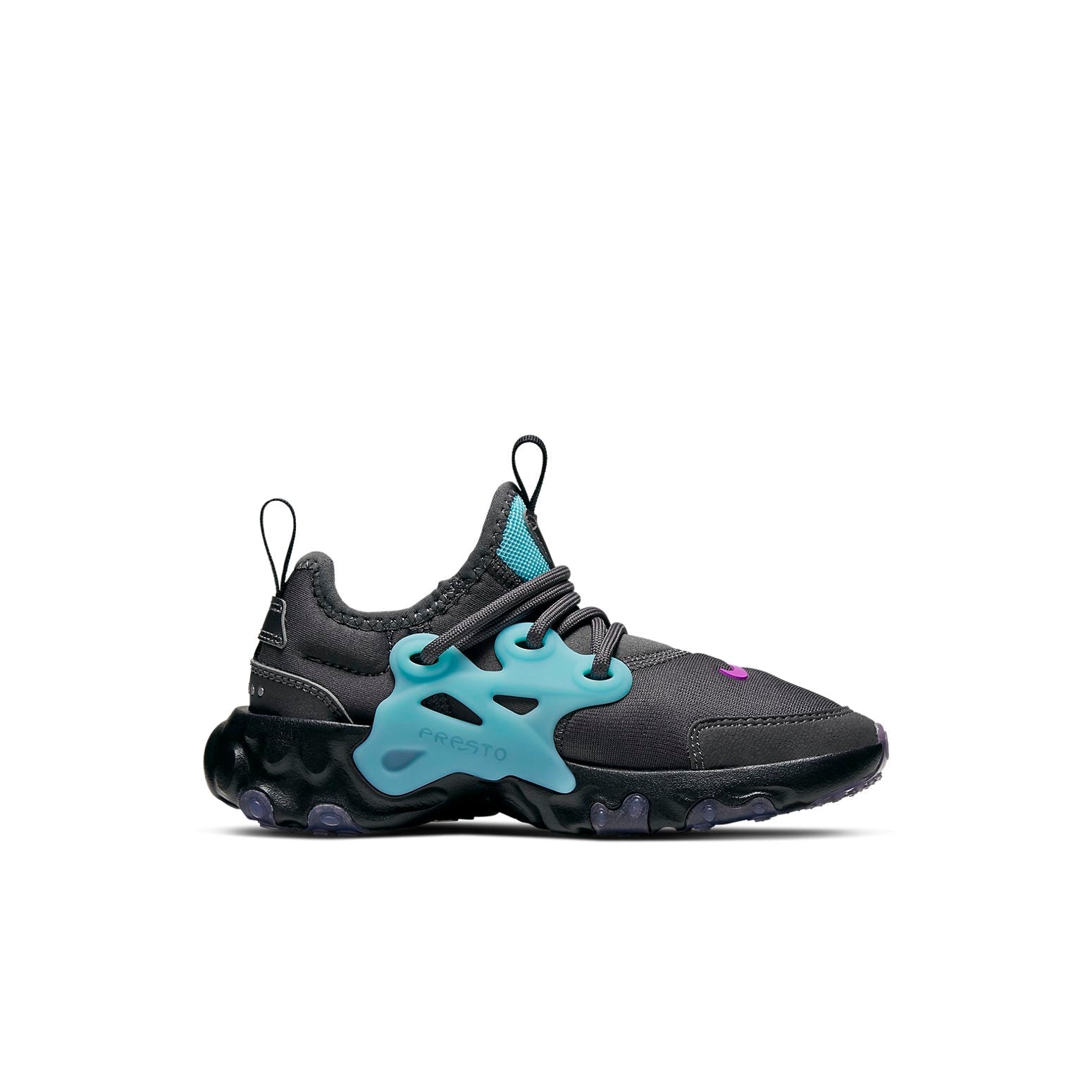 (PS) Nike React Presto 'Thunder Grey Aurora' BQ4003-011