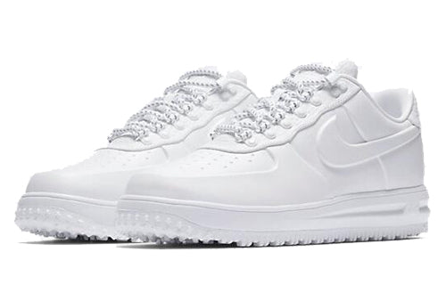 Nike Lunar Force 1 Duckboot Low 'Triple White' AA1124-100