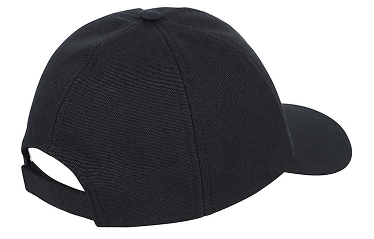 (WMNS) Off-White Embroidered Canvas Baseball Cap 'Black' OWLB014R21FAB001-1084