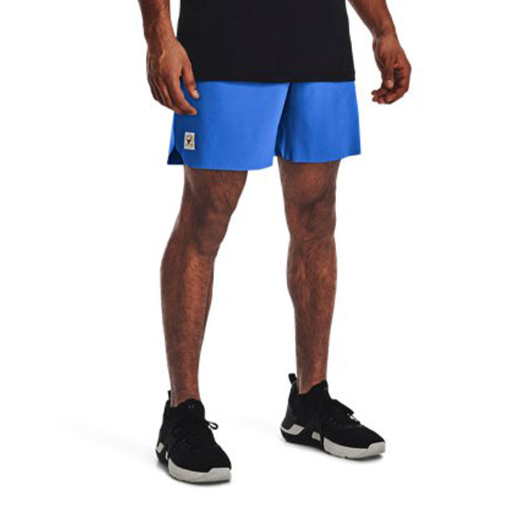 Under Armour Project Rock Hybrid Shorts 'Blue' 1370474-464