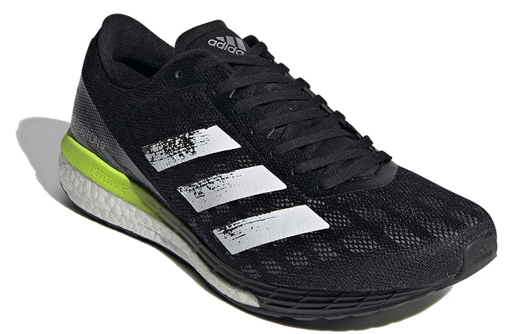 adidas Adizero Boston 9 'Black Solar Yellow' FY0343