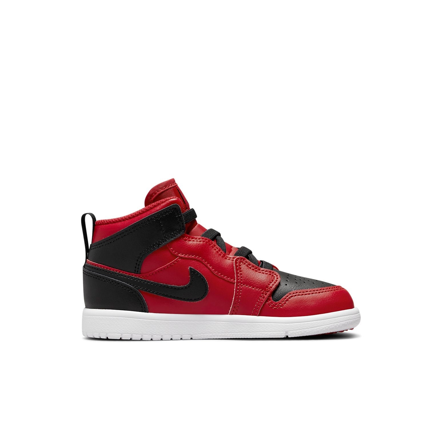 (PS) Air Jordan 1 Mid Retro 'Red Black' AR6351-660