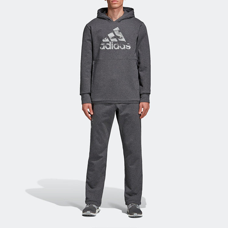adidas x Undefeated Crossover Logo Pullover 'Dark Gray' DN8783