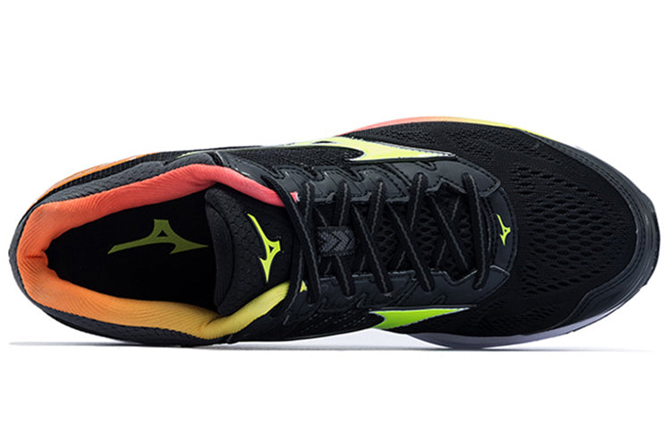 Mizuno Wave Rider 21 'Black Neon Green' J1GC180844