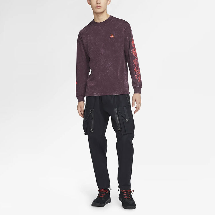 Nike ACG Top Long Sleeves Orange Dark orange CW3842-643