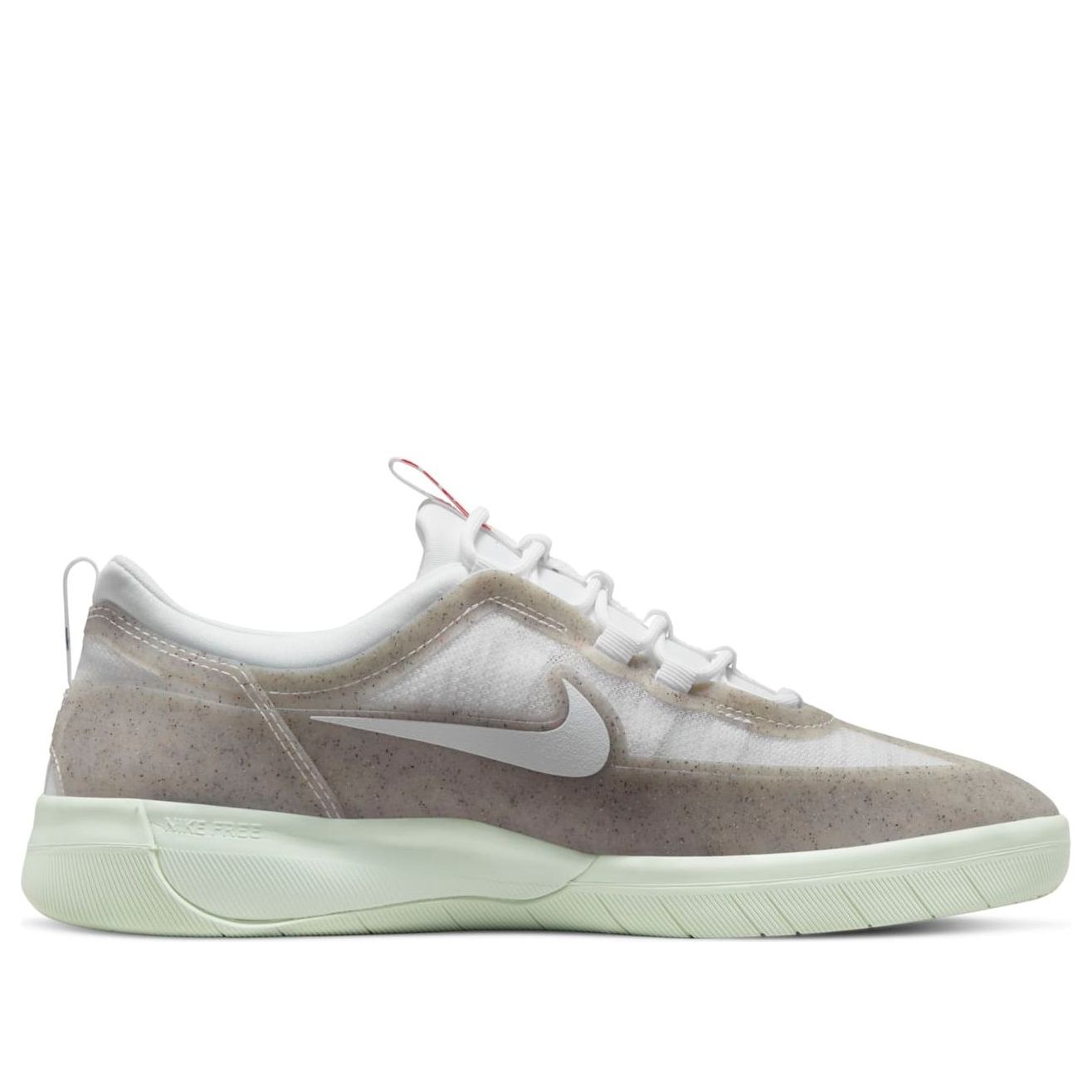 Nike Nyjah Free 2 SB 'White Barely Green' DM7282-100