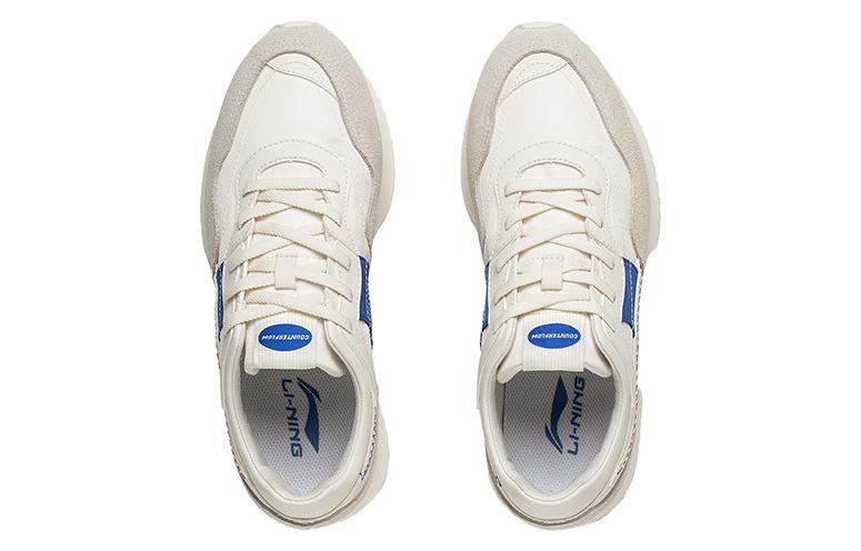 (WMNS) Li-Ning ChengFeng Sneakers 'Beige Blue' AGCT174-2