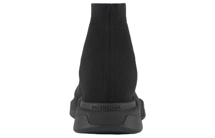 (WMNS) Balenciaga Recycled Speed Sneaker 'Black' 617192W2A511000