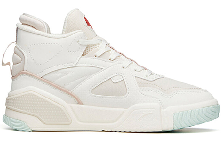 (WMNS) ANTA High Top Skateboarding Shoes 'White Red Blue' 122148088-7