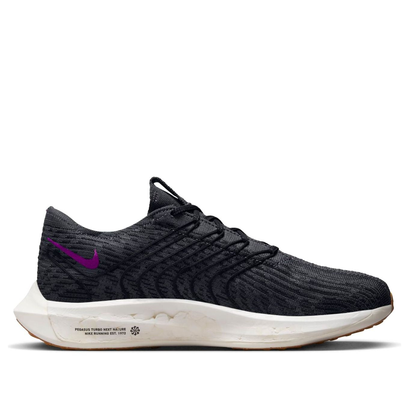 Nike Pegasus Turbo Next Nature 'Black Vivid Purple' DM3413-003