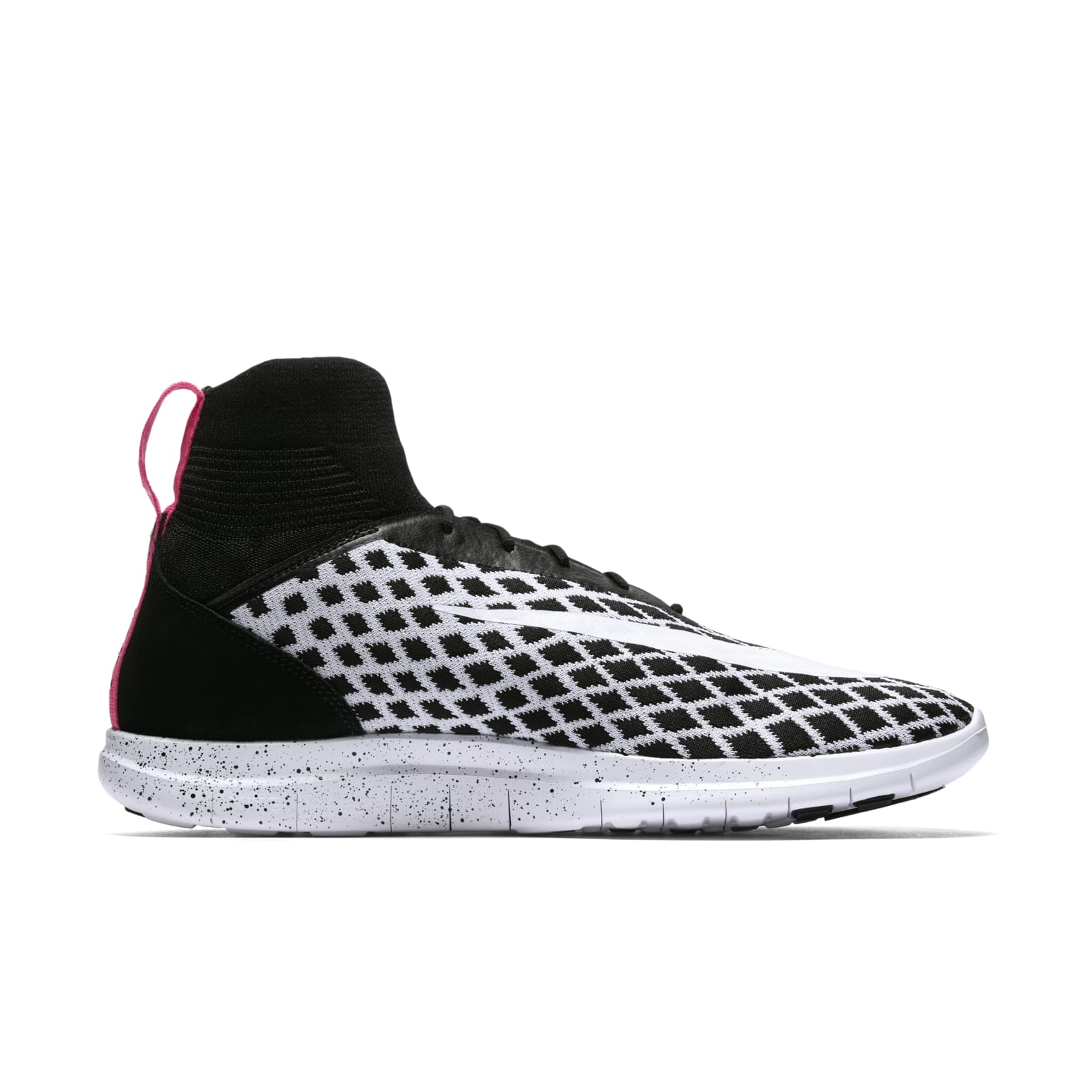 Nike Free Hypervenom 3 FC Flyknit 'Black White' 898029-001