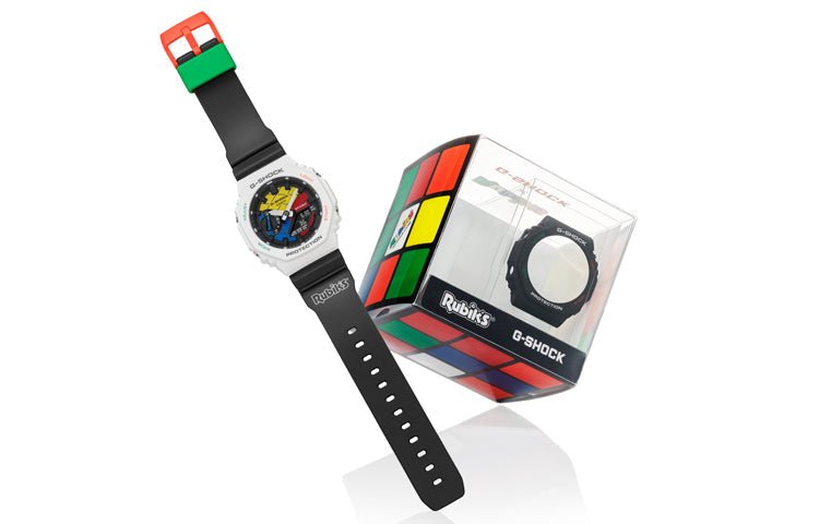 CASIO G-Shock Analog-Digital 'White Black' GAE-2100RC-1APR
