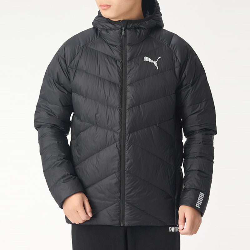 PUMA Pwrwarm Packlite Down Jacket 'Black White' 585315-01