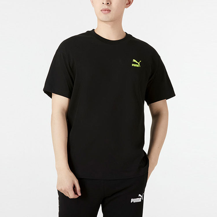 PUMA Slogan Sportswear Tee 'Black' 537184-01