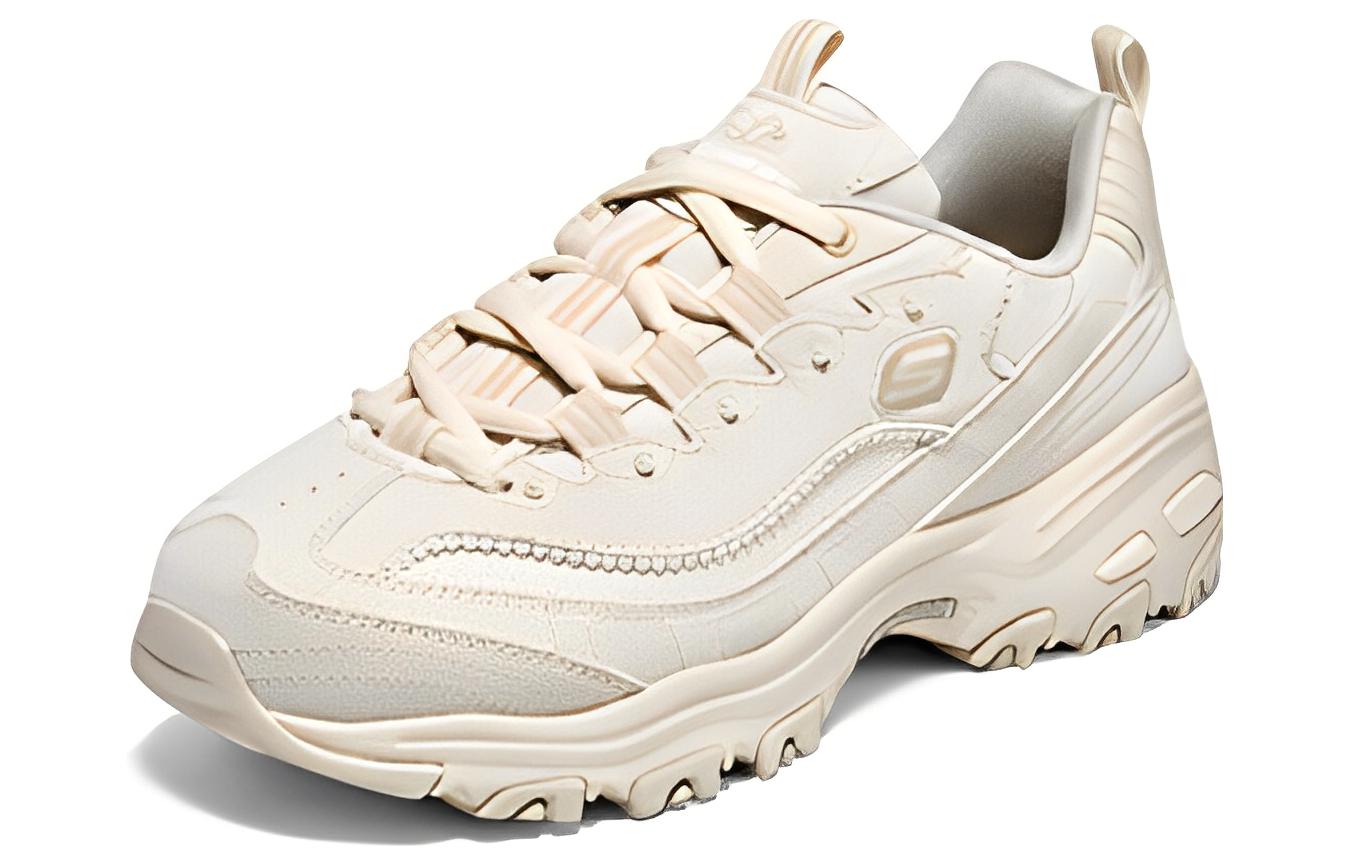 (WMNS) Skechers D'LITES 'White' 896189-NAT