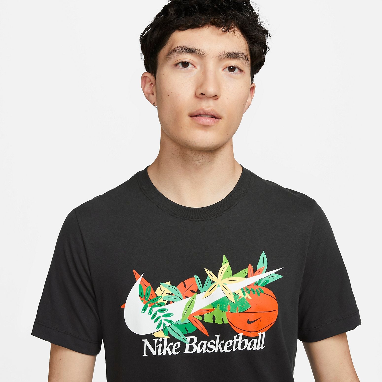 Nike Dry Fit Basketball T-Shirt 'Black' FD0070-010