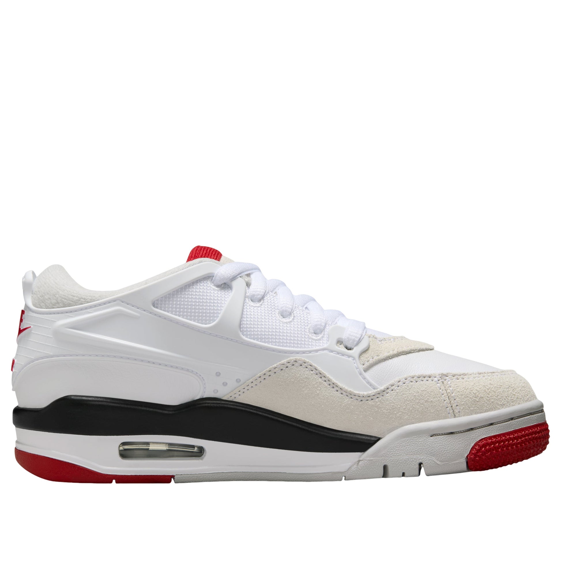 (GS) Air Jordan 4 RM 'White Black Neutral Grey Varsity Red' FQ7938-102