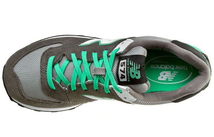 New Balance 574 Series Lightweight Wear-resistant Non-Slip Low Tops Retro Gray Green ML574CPF