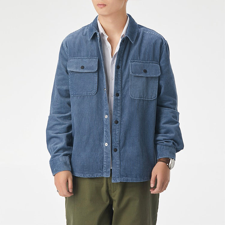 Converse Overhead Shirt Jacket Asia Sizing 'Lakeside Blue' 10019954-A06
