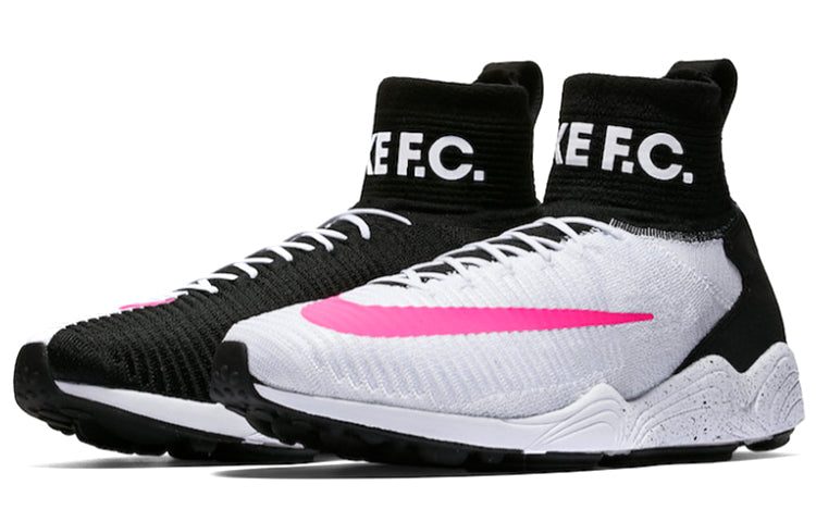 Nike Zoom Mercurial XI Flyknit FC 'White Pink Black' 852616-100