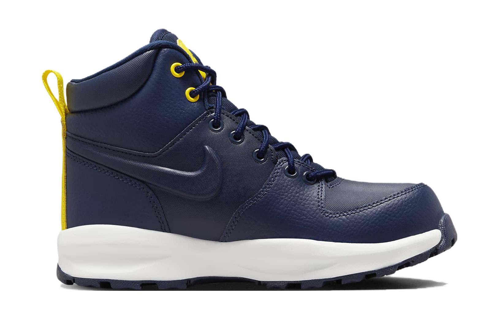 (GS) Nike Manoa LTR 'Obsidian Summit White Opti Yellow' BQ5372-401