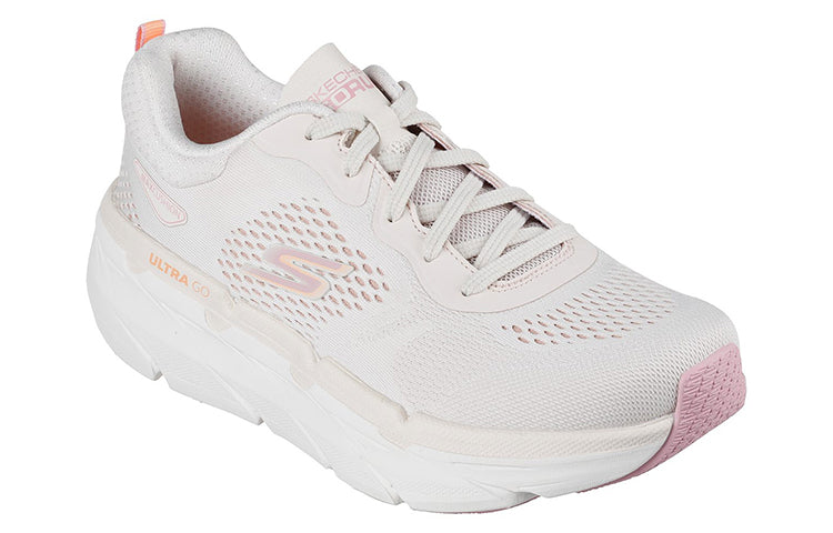 (WMNS) Skechers Max Cushioning Premier 'White' 128604-NTPK