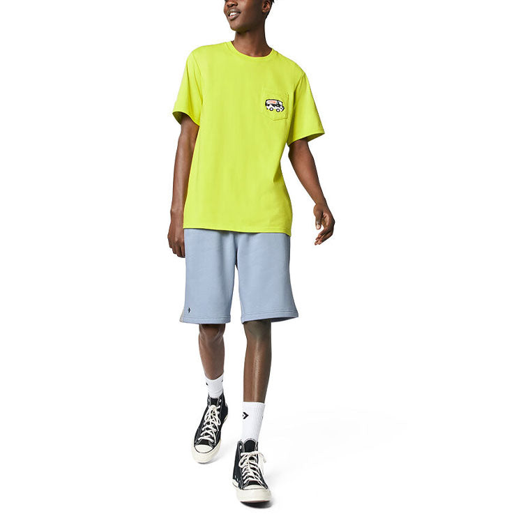 Converse x Scooby-Doo Pocket T-Shirt Asia Sizing 'Green' 10020845-A01