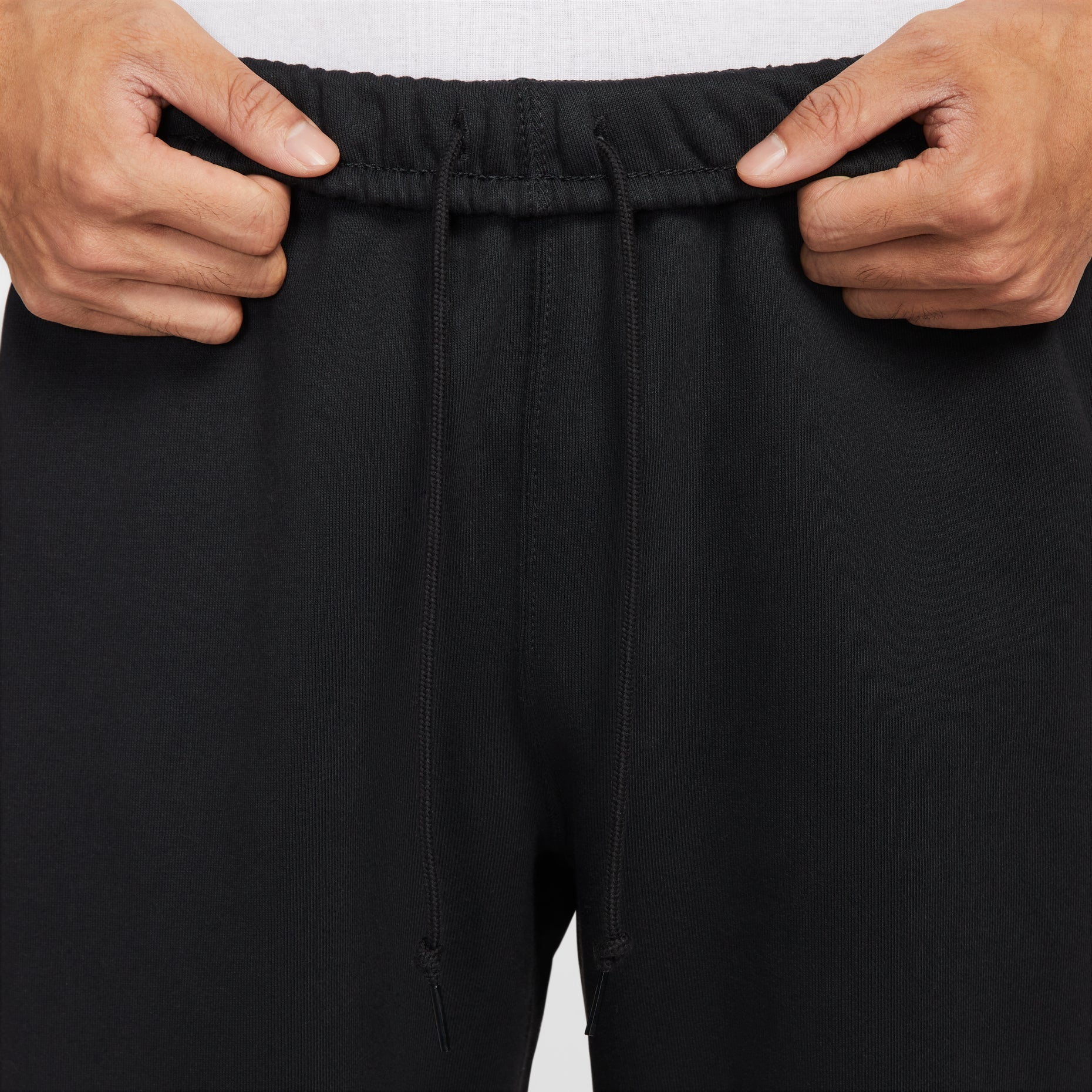 Nike Solo Swoosh Fleece Straight-Leg Trousers 'Black' HV1091-010