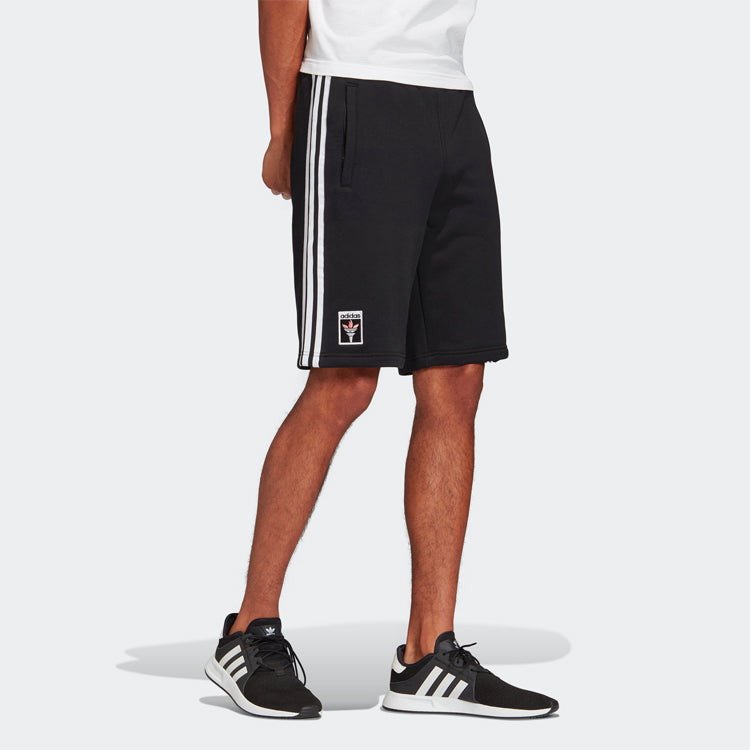 adidas originals Classic Side Stripe Casual Sports Shorts Black GK5908