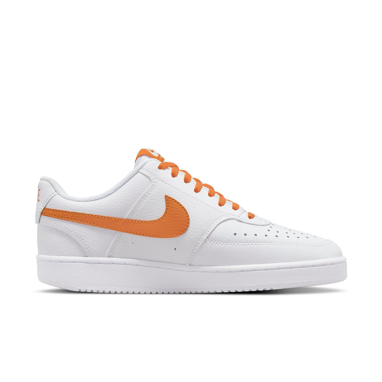 (WMNS) Nike Court Vision Low 'White Orange' CD5434-114