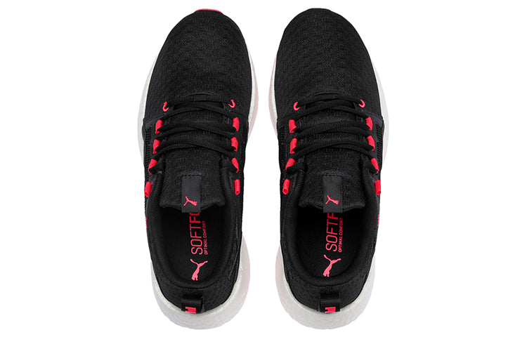 (WMNS) PUMA Nrgy Neko Turbo Shoes Black/White/Pink 192812-01