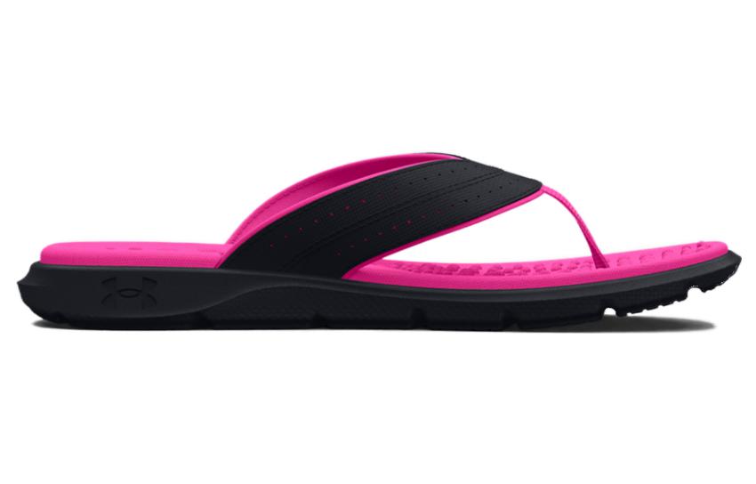 (WMNS) Under Armour Ignite Pro Marbella Sandal 'Black Rebel Pink' 3026030-002