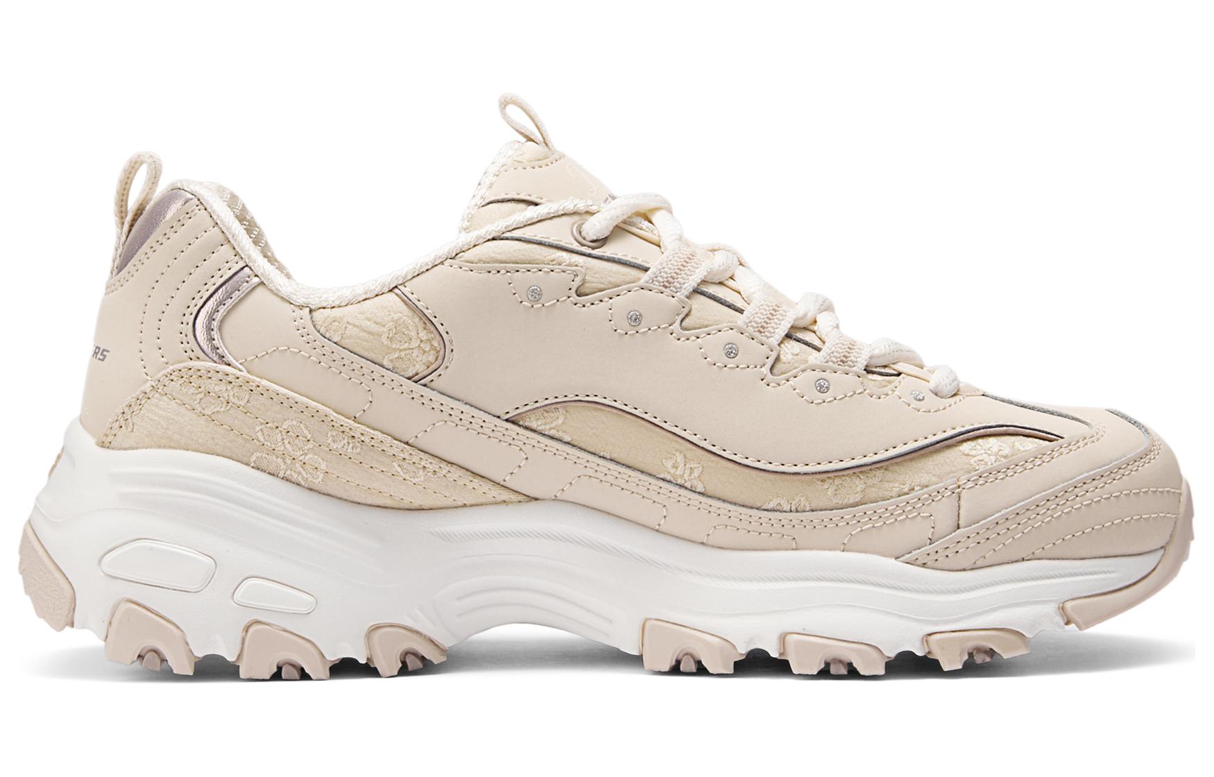 (WMNS) Skechers Sport D'Lites 1.0 'Beige' 150038-NAT